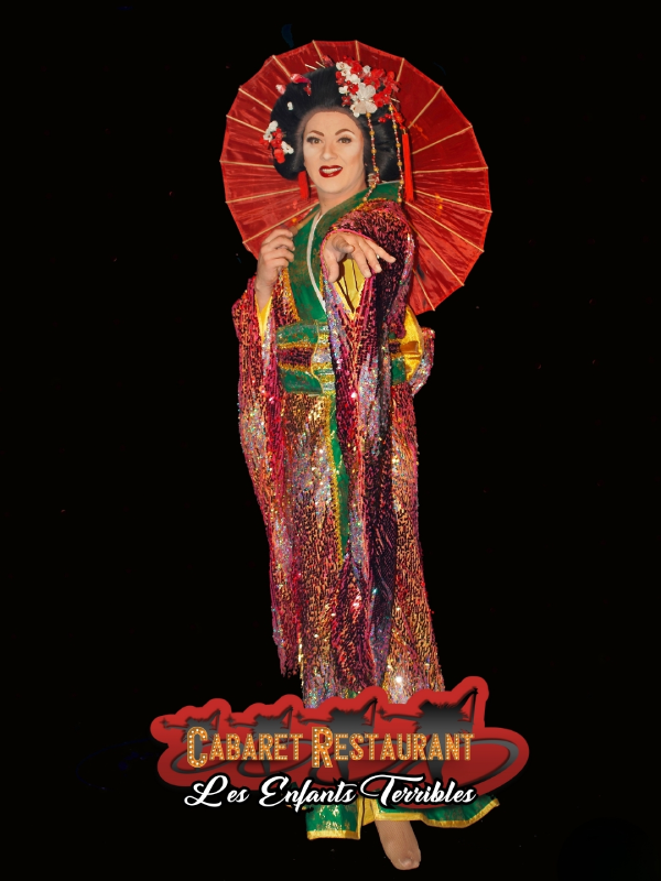 Performance scénique Greg Angel Cabaret Rouen