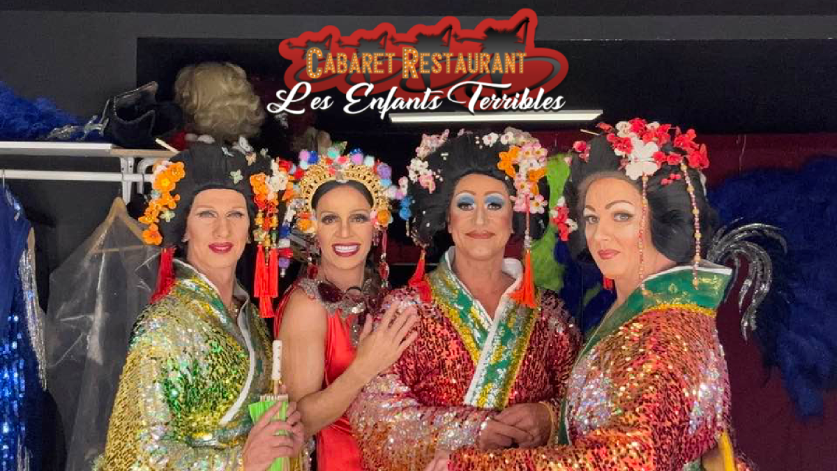 Salut final des artistes Les Enfants Terribles