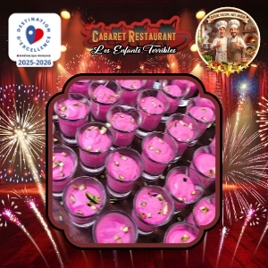 Café gourmand mignardises cabaret