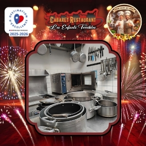 Service à l'assiette soigné Les Enfants Terribles